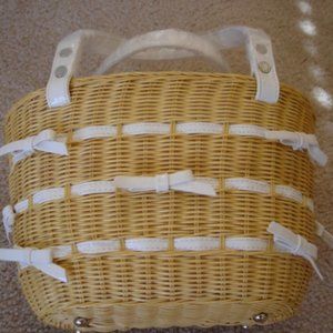 JAYRO bamboo basket bag NEW